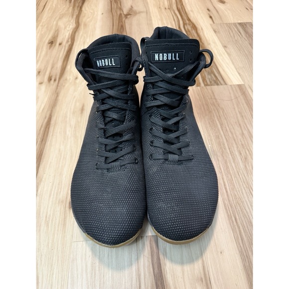 NOBULL Other - NOBULL No Bull High Top Trainer Shoes Mens 12 Black Athletic Training Sneakers